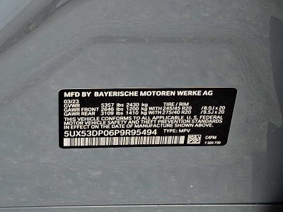 2023 BMW X3 xDrive30i Sports Activity Vehicle