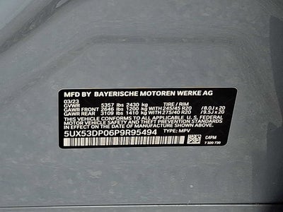 2023 BMW X3 xDrive30i Sports Activity Vehicle