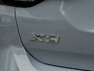 2023 BMW X3 xDrive30i Sports Activity Vehicle