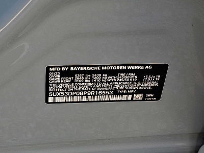 2023 BMW X3 xDrive30i Sports Activity Vehicle