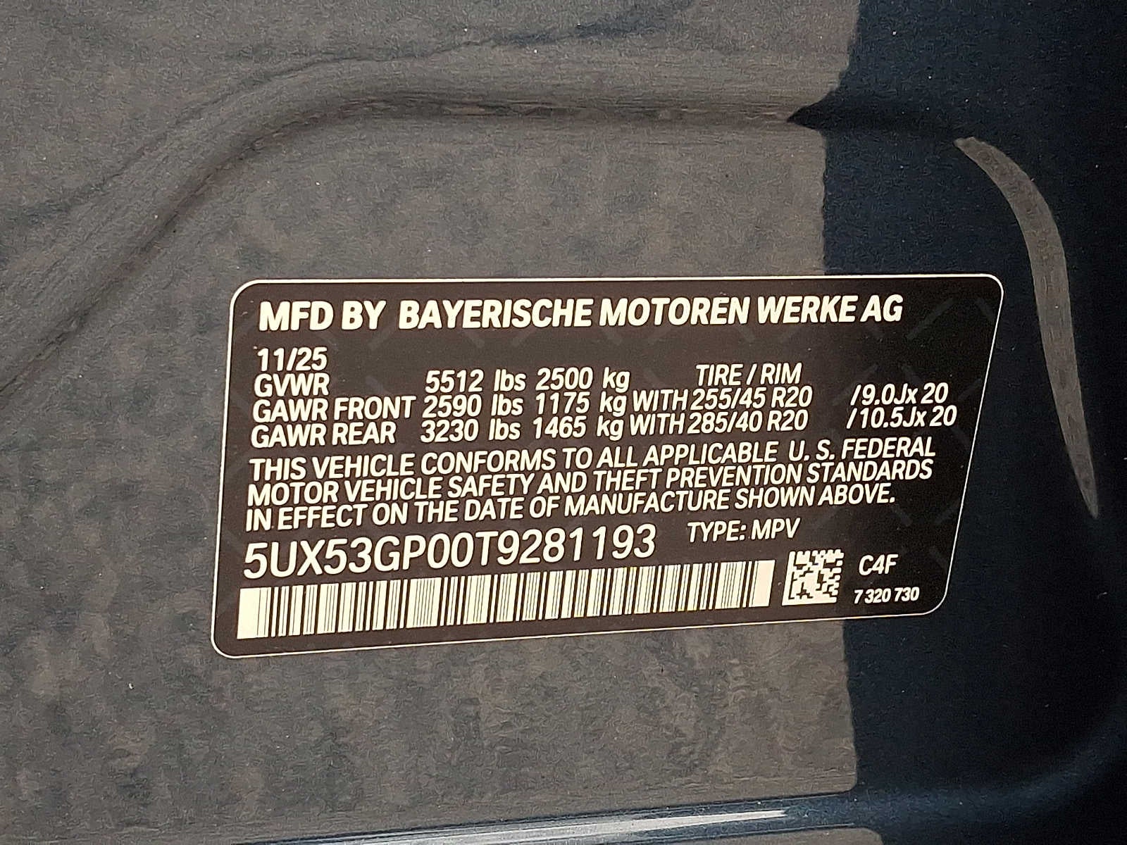 2026 BMW X3 30 xDrive Sports Activity Vehicle