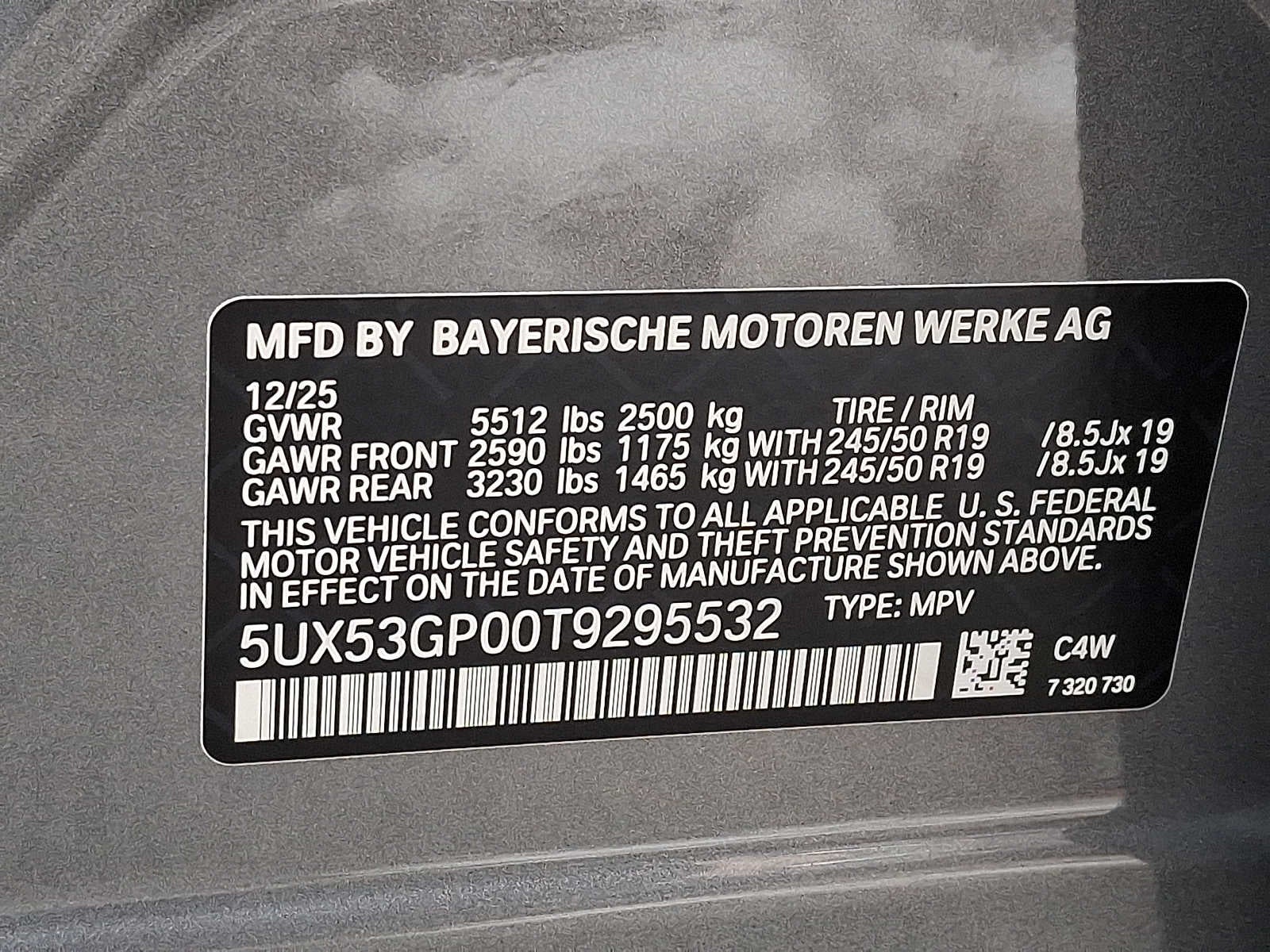 2026 BMW X3 30 xDrive Sports Activity Vehicle