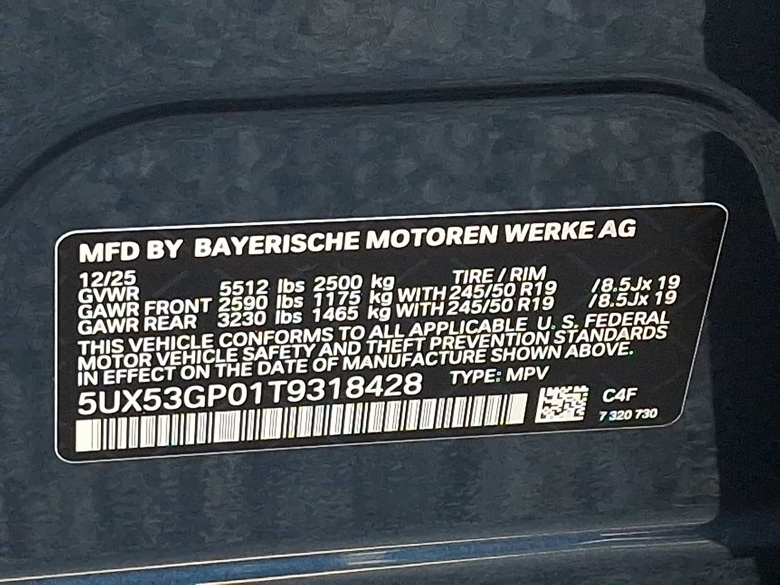 2026 BMW X3 30 xDrive Sports Activity Vehicle