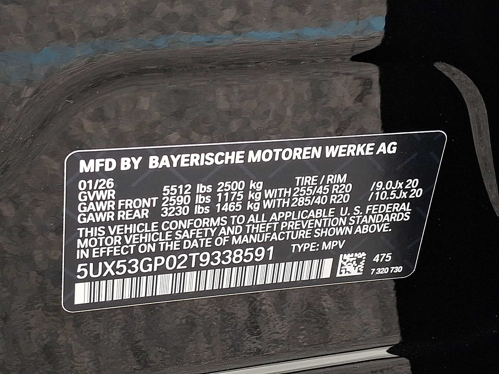 2026 BMW X3 30 xDrive Sports Activity Vehicle