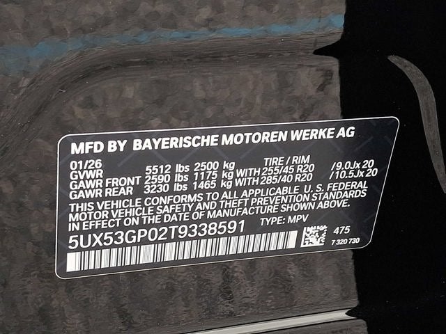 2026 BMW X3 30 xDrive Sports Activity Vehicle