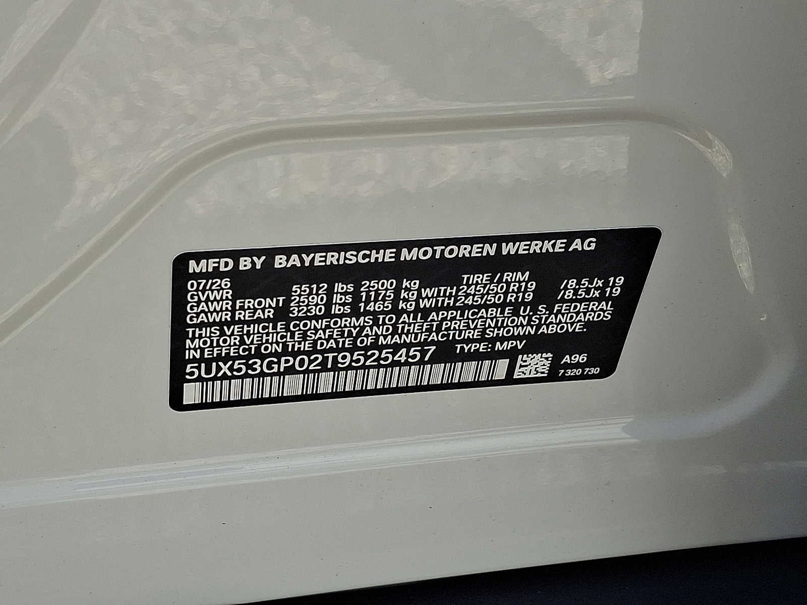 2026 BMW X3 30 xDrive Sports Activity Vehicle