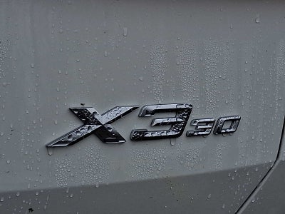 2026 BMW X3 30 xDrive Sports Activity Vehicle