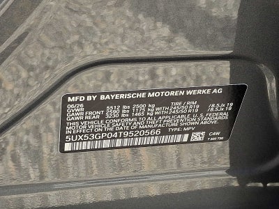 2026 BMW X3 30 xDrive Sports Activity Vehicle