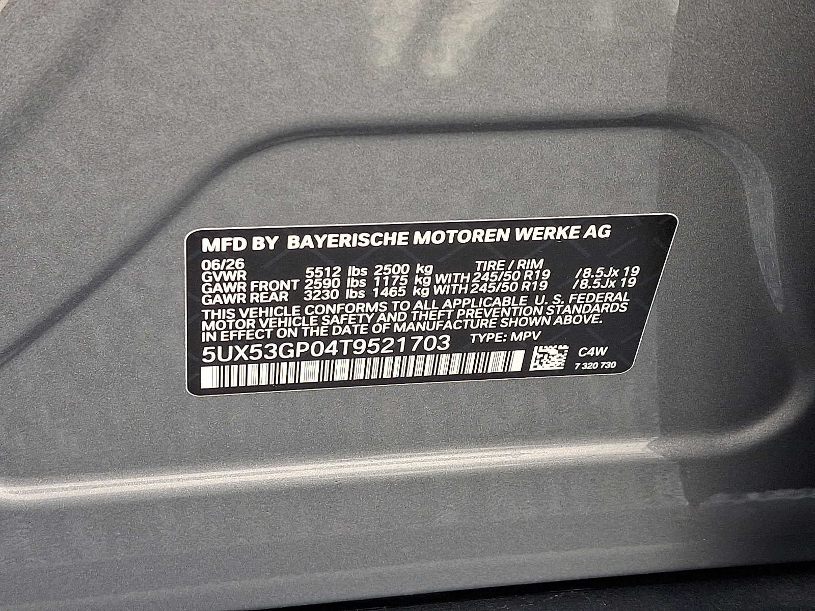 2026 BMW X3 30 xDrive Sports Activity Vehicle