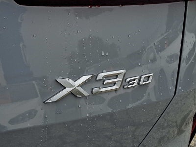2026 BMW X3 30 xDrive Sports Activity Vehicle