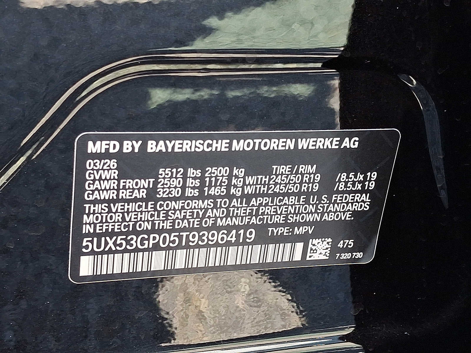 2026 BMW X3 30 xDrive Sports Activity Vehicle