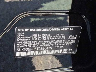 2026 BMW X3 30 xDrive Sports Activity Vehicle
