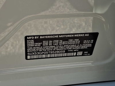 2026 BMW X3 30 xDrive Sports Activity Vehicle