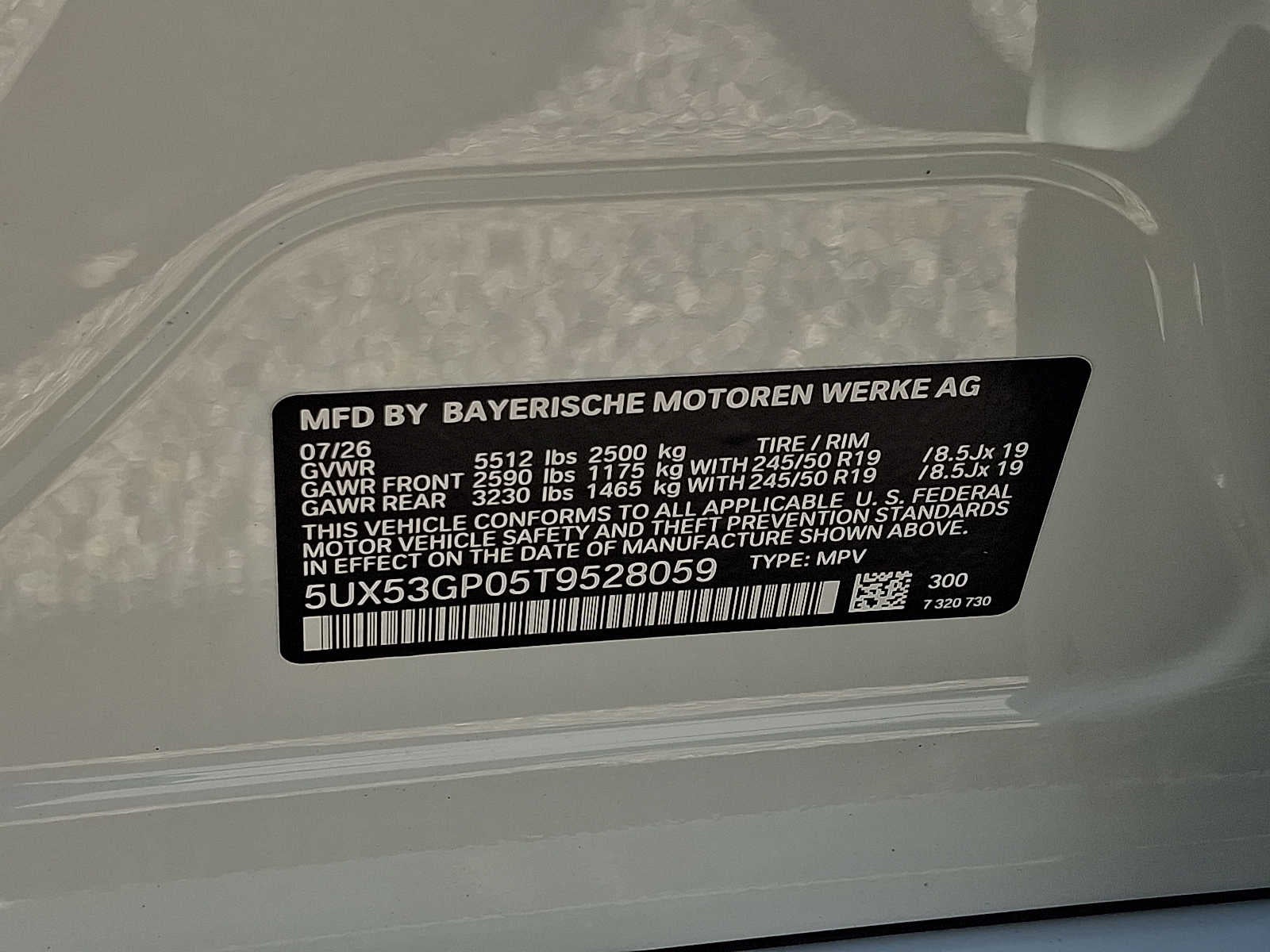 2026 BMW X3 30 xDrive Sports Activity Vehicle