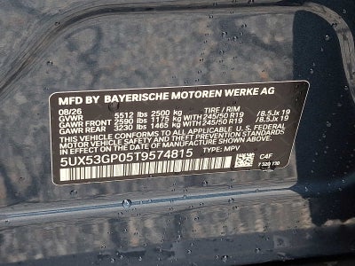 2026 BMW X3 30 xDrive Sports Activity Vehicle
