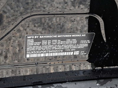 2026 BMW X3 30 xDrive Sports Activity Vehicle