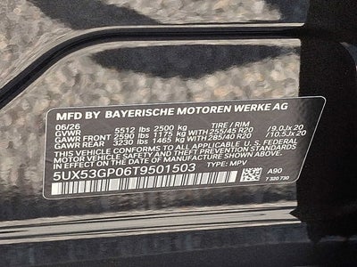 2026 BMW X3 30 xDrive Sports Activity Vehicle