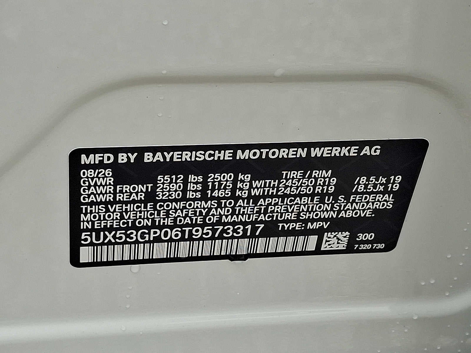 2026 BMW X3 30 xDrive Sports Activity Vehicle
