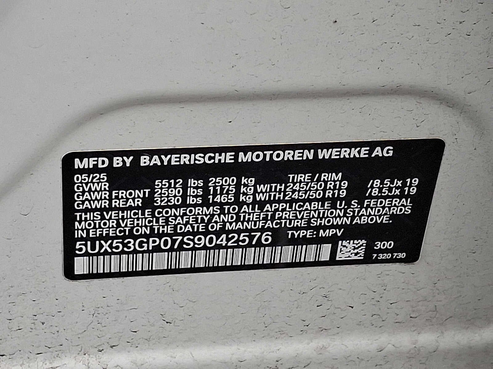 2025 BMW X3 30 xDrive Sports Activity Vehicle
