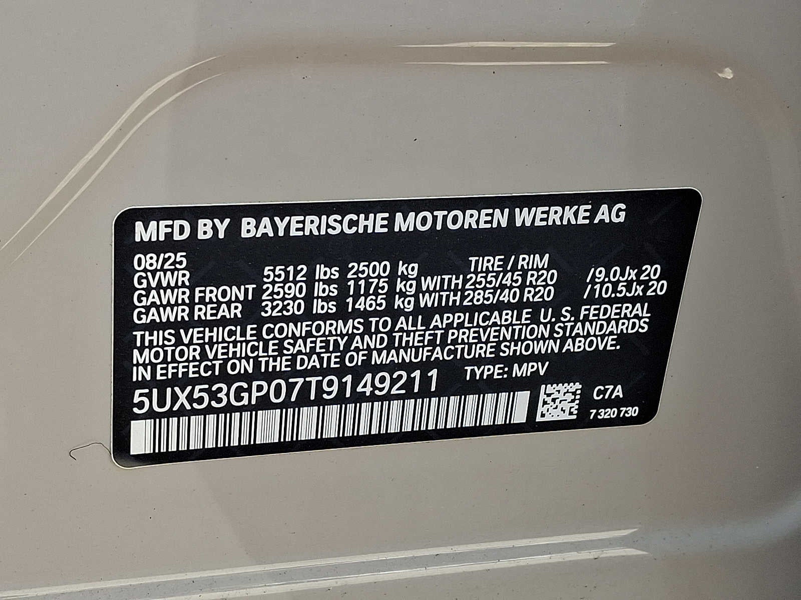 2026 BMW X3 30 xDrive Sports Activity Vehicle