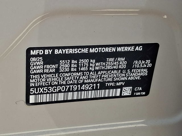 2026 BMW X3 30 xDrive Sports Activity Vehicle