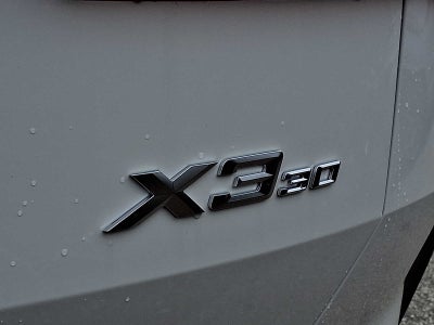 2026 BMW X3 30 xDrive Sports Activity Vehicle