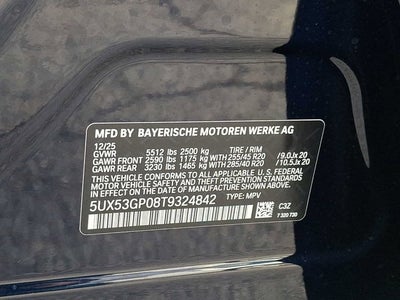 2026 BMW X3 30 xDrive Sports Activity Vehicle