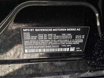 2026 BMW X3 30 xDrive Sports Activity Vehicle
