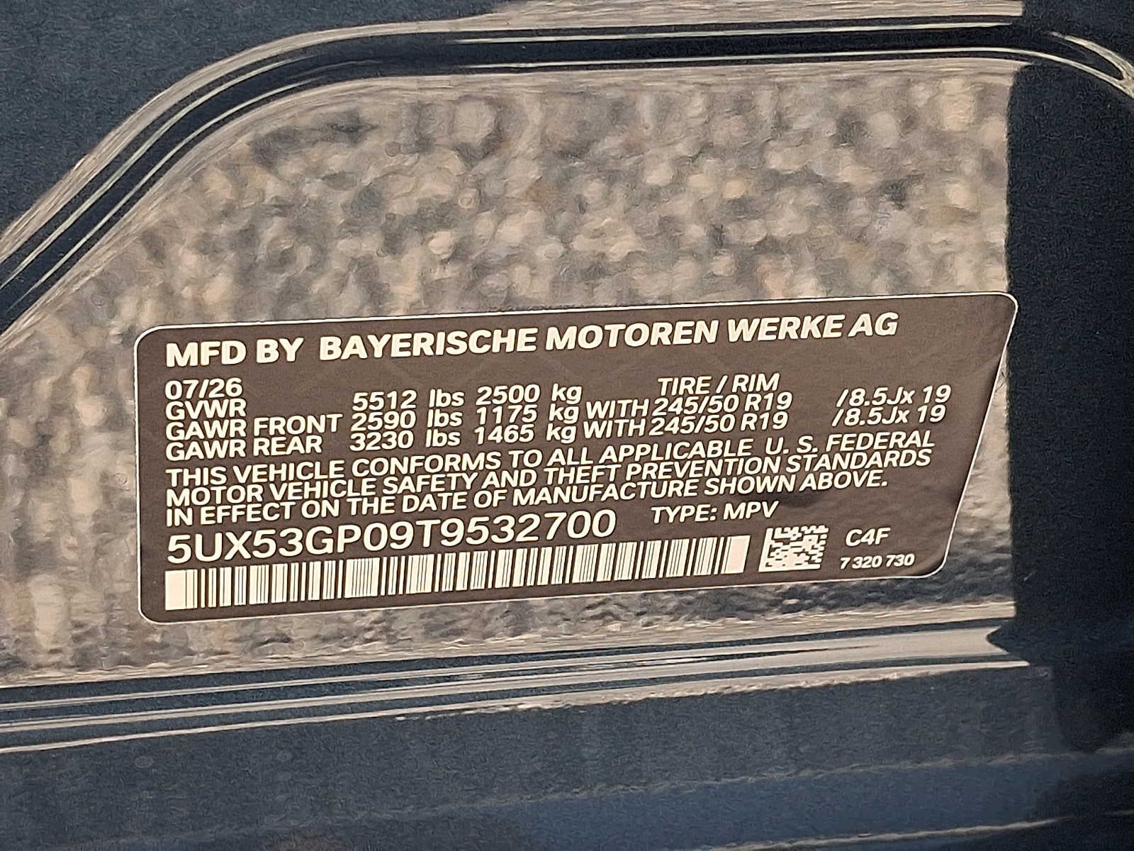 2026 BMW X3 30 xDrive Sports Activity Vehicle