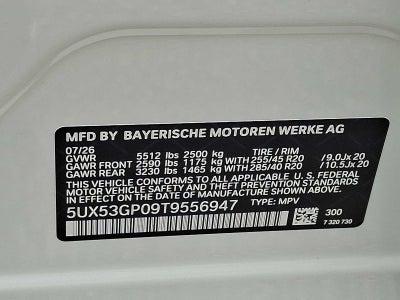 2026 BMW X3 30 xDrive Sports Activity Vehicle