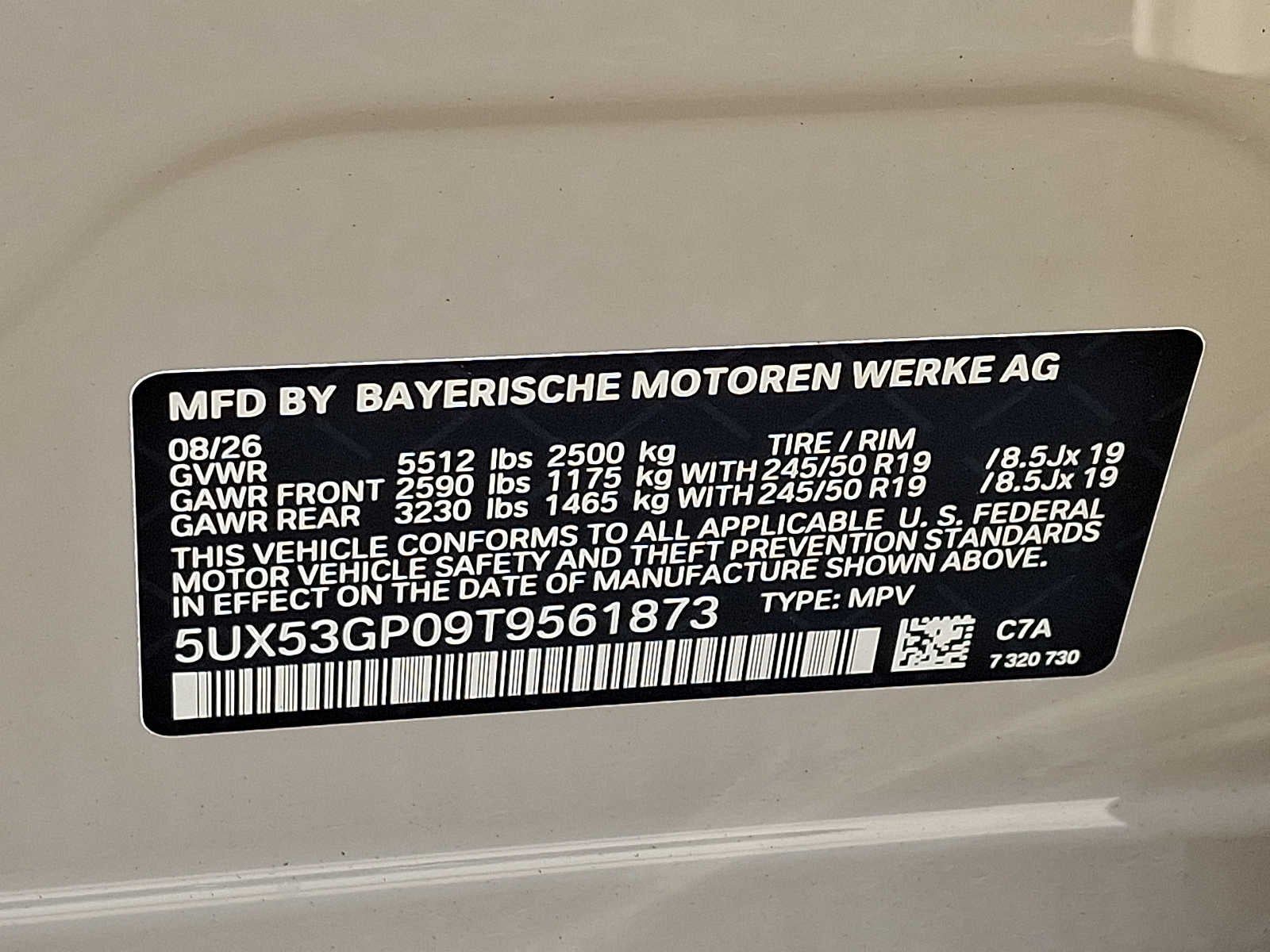 2026 BMW X3 30 xDrive Sports Activity Vehicle