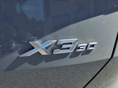 2026 BMW X3 30 xDrive Sports Activity Vehicle