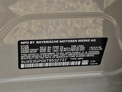 2026 BMW X3 30 xDrive Sports Activity Vehicle