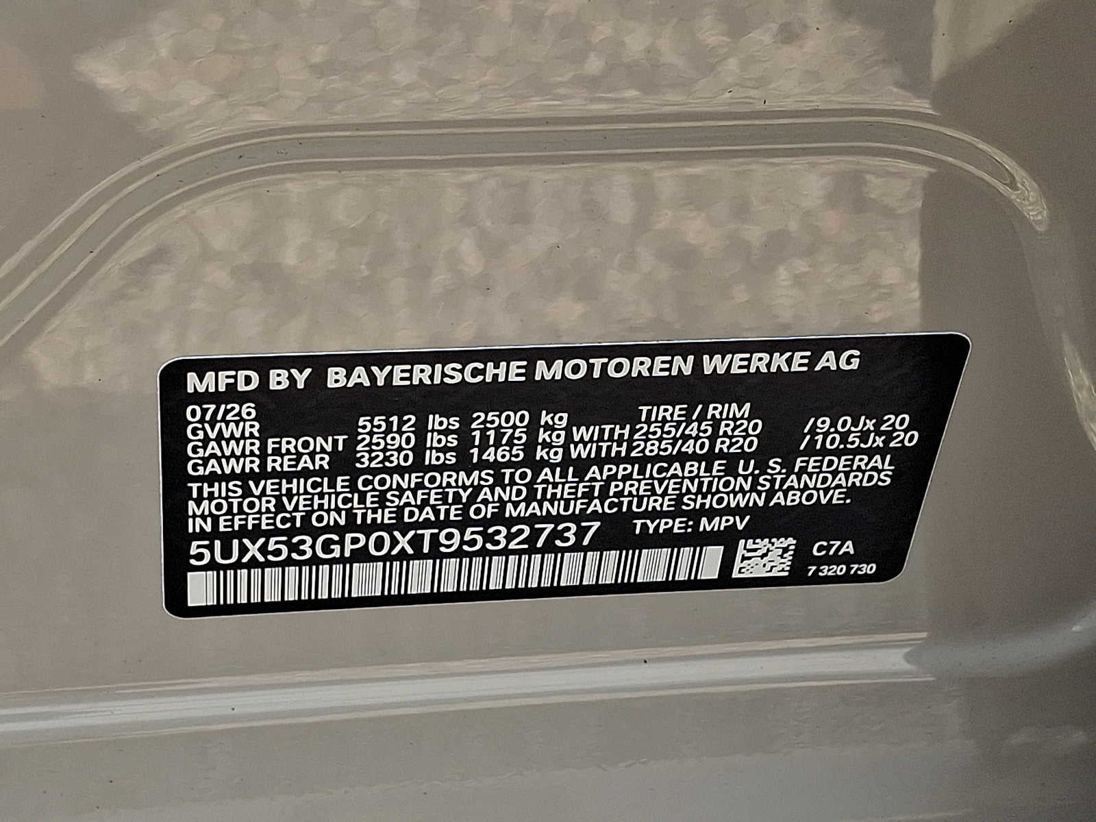2026 BMW X3 30 xDrive Sports Activity Vehicle