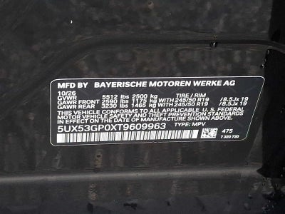 2026 BMW X3 30 xDrive Sports Activity Vehicle
