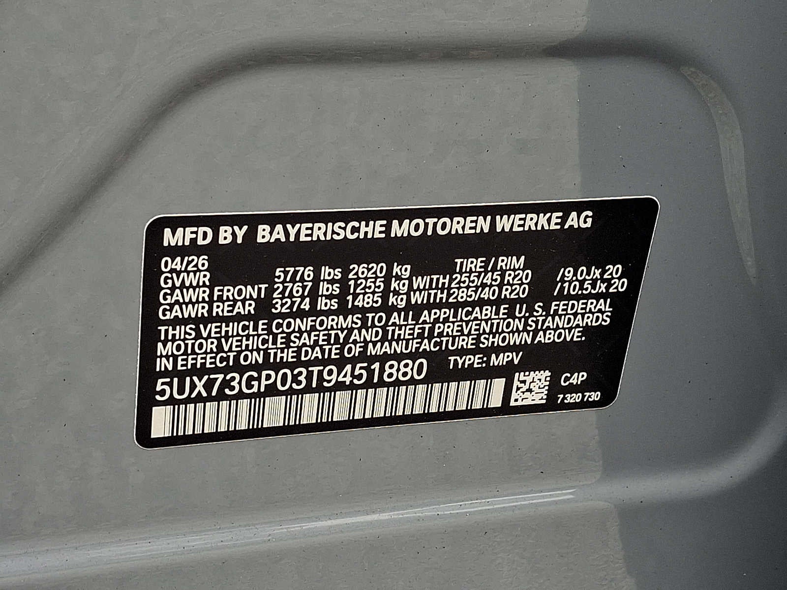 2026 BMW X3 M50 xDrive Sports Activity Vehicle