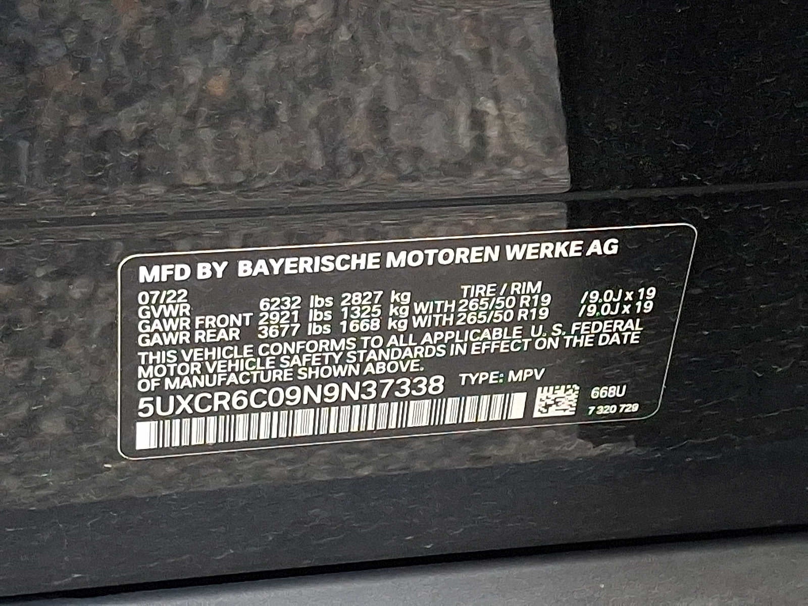 2022 BMW X5 xDrive40i Sports Activity Vehicle