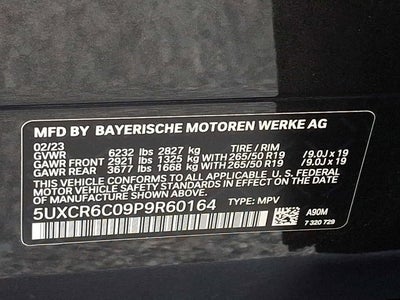 2023 BMW X5 xDrive40i Sports Activity Vehicle