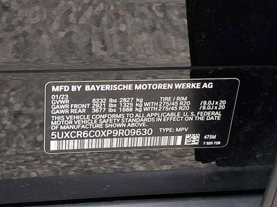 2023 BMW X5 xDrive40i Sports Activity Vehicle