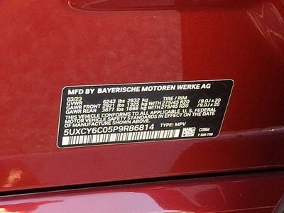 2023 BMW X6 xDrive40i Sports Activity Coupe