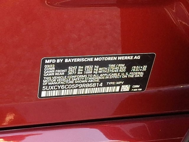 2023 BMW X6 xDrive40i Sports Activity Coupe