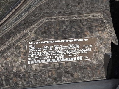 2020 BMW X3 xDrive30i Sports Activity Vehicle