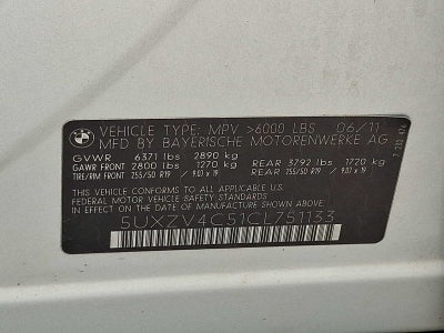 2012 BMW X5 AWD 4dr 35i Premium