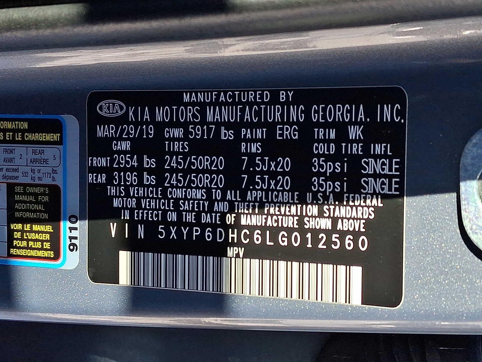 2020 Kia Telluride S AWD