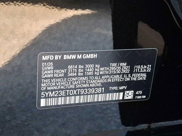 2026 BMW X6 M Competition Sports Activity Coupe