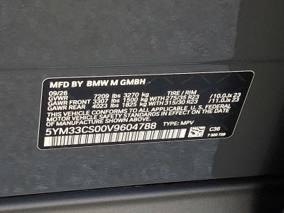 2027 BMW XM Label Sports Activity Vehicle
