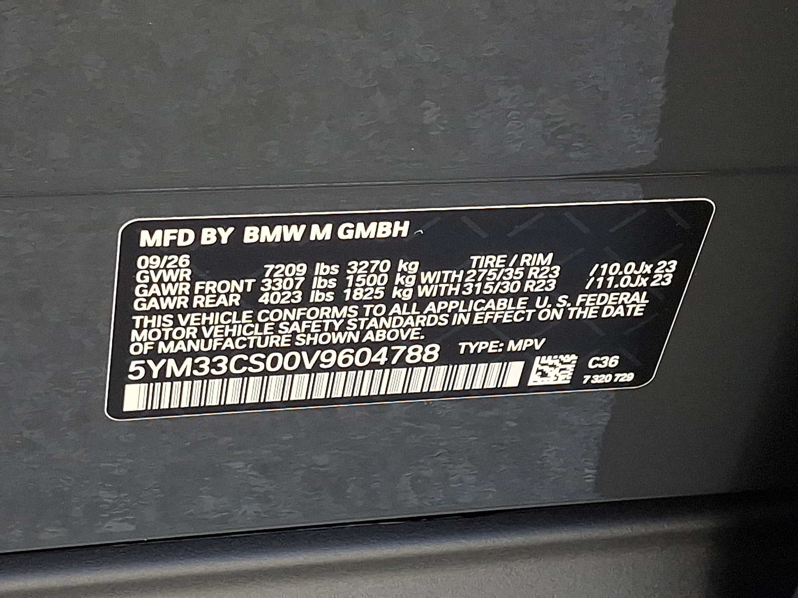 2027 BMW XM Label Sports Activity Vehicle