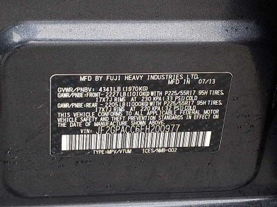 2014 Subaru XV Crosstrek 5dr Auto 2.0i Premium