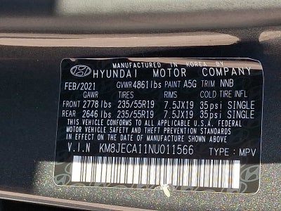 2022 Hyundai Tucson Hybrid Limited AWD