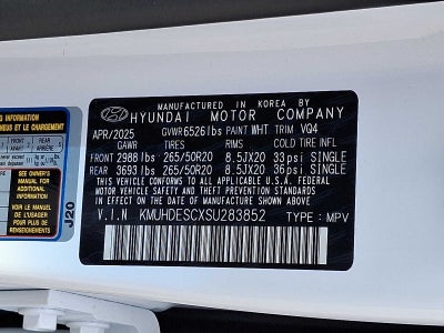 2025 Genesis GV80 3.5T Advanced AWD